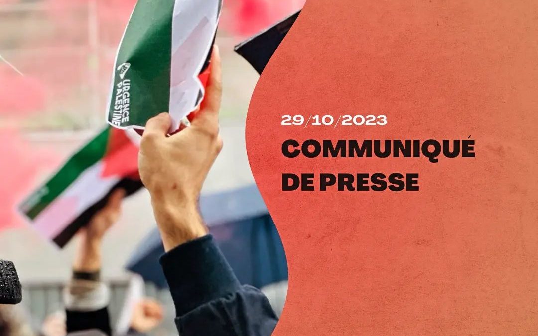 COMMUNIQUÉ DE PRESSE – 29/10/2023