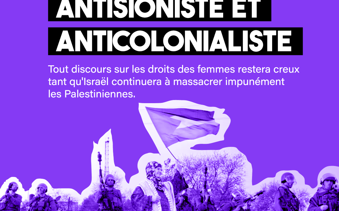 Pour un 8 mars antisioniste et anticolonialiste